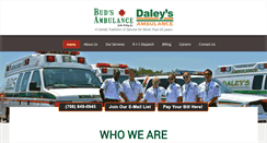 Desktop Screenshot of budsambulance.net