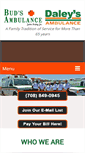 Mobile Screenshot of budsambulance.net